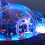 inflatable bubble tent